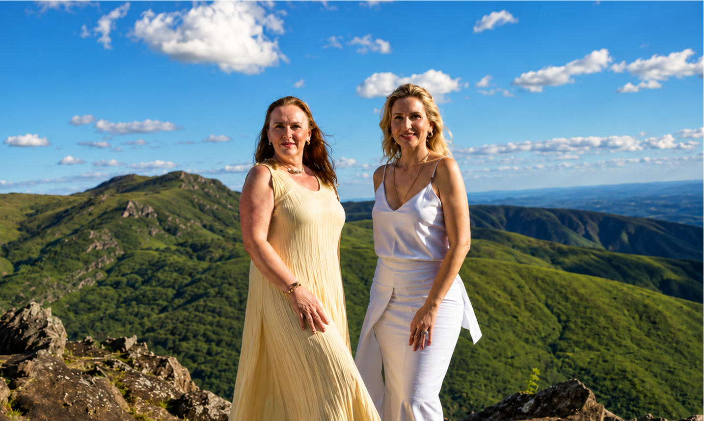 Érika Piovesan e Marcela Silveira